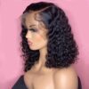 Water wave human hair 10 inch bob