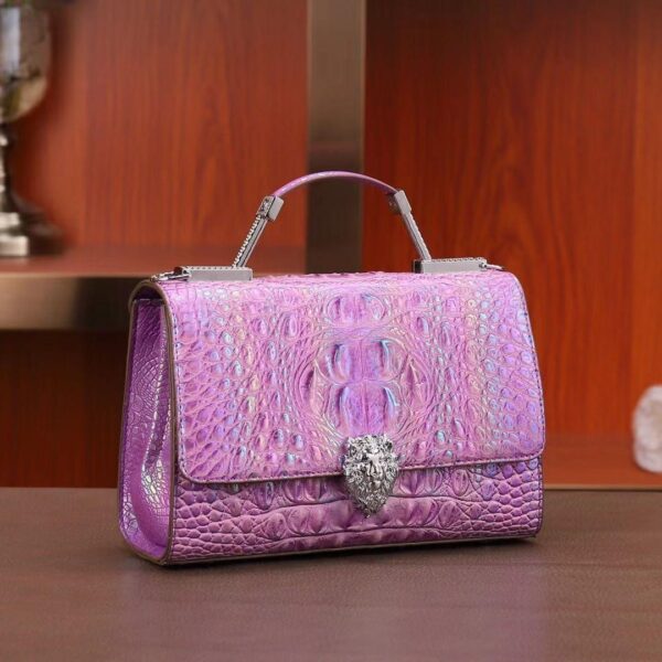 lavender-majesty-croc-satchel Lavender Majesty Croc-Satchel